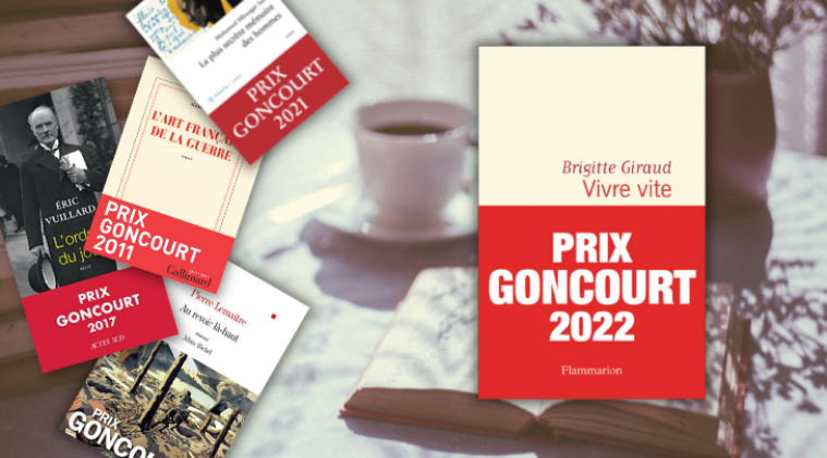 Les prix Goncourt de ces dernières années (depuis 2010)