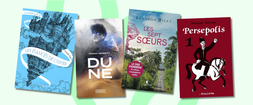 Les sagas littéraires à lire avant l'hiver