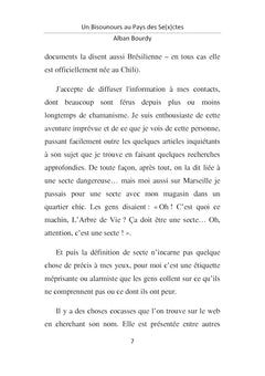 Un Bisounours au pays des sectes