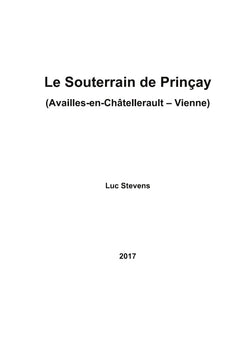 Le souterrain de Prinçay