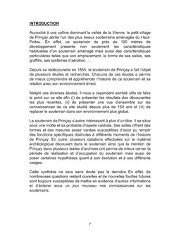 Le souterrain de Prinçay