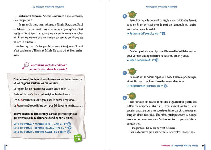 Escape game CE2-CM1: Au muséum d'histoire naturelle