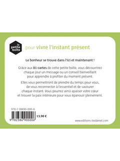 La petite boîte pour vivre l'instant présent