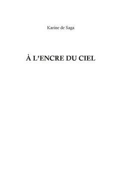 À l'Encre du Ciel