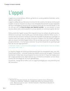 Enseigner les rituels en maternelle + ressources numériques