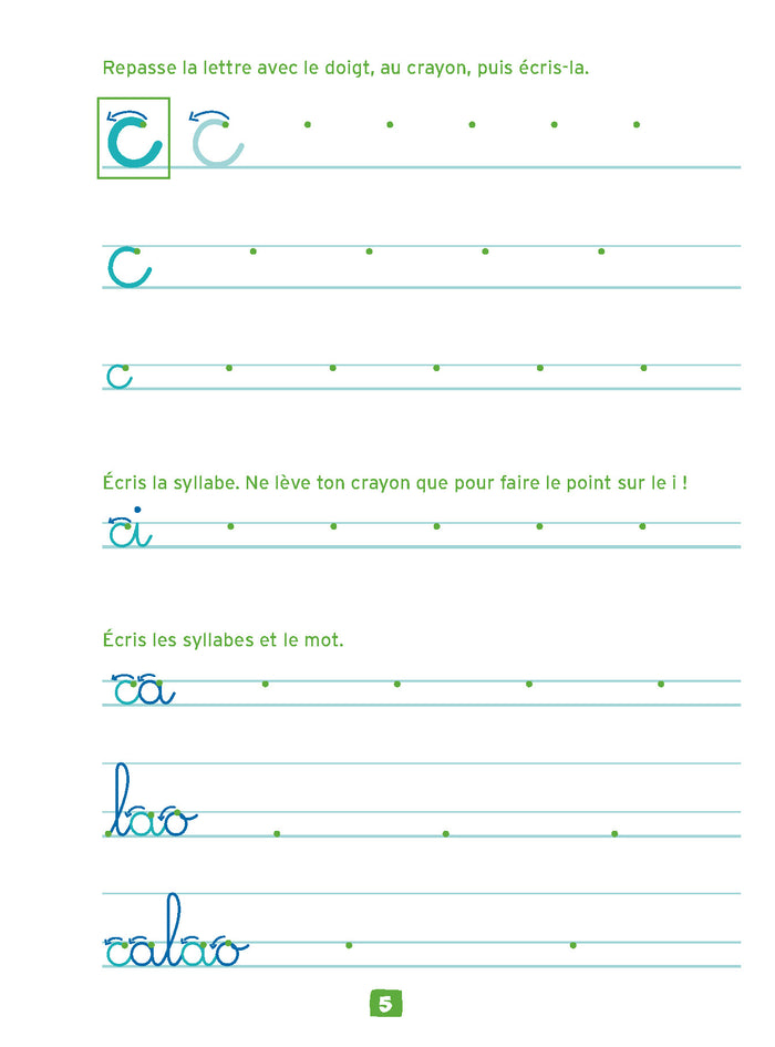 Des jeux pour apprendre à écrire 5-6 ans