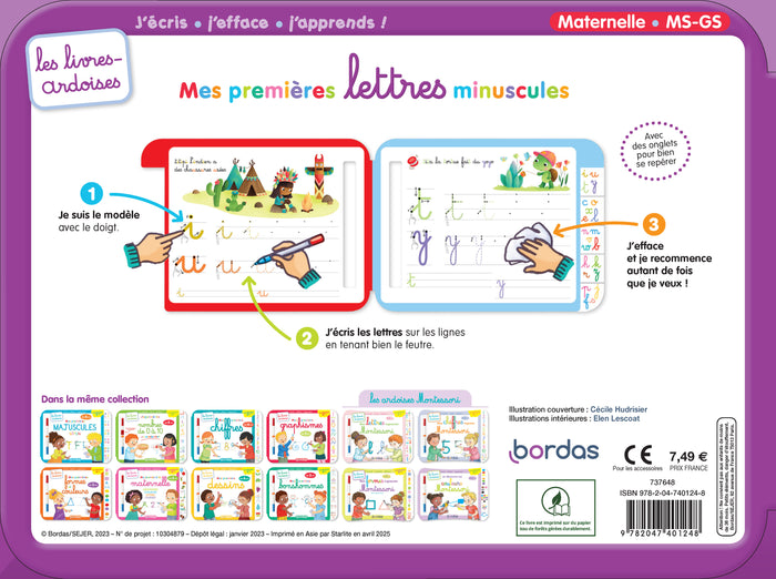 Mes premières lettres minuscules