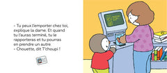 T'choupi va à la bibliothèque