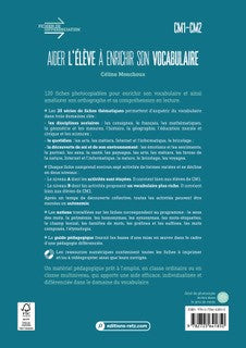 Aider l'élève à enrichir son vocabulaire