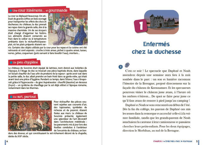 Enigme des vacances Escape game de la 5ème à la 4ème - Dans le château hanté