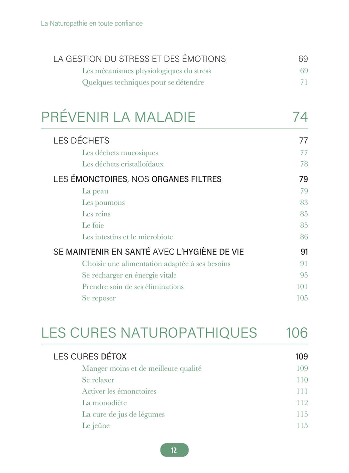 La naturopathie en toute confiance