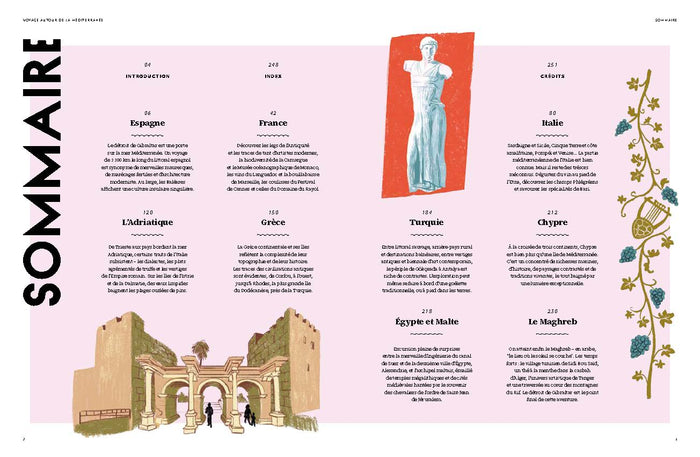 Voyage autour de la Méditerranée - À la découverte des pays du pourtour méditerranéen