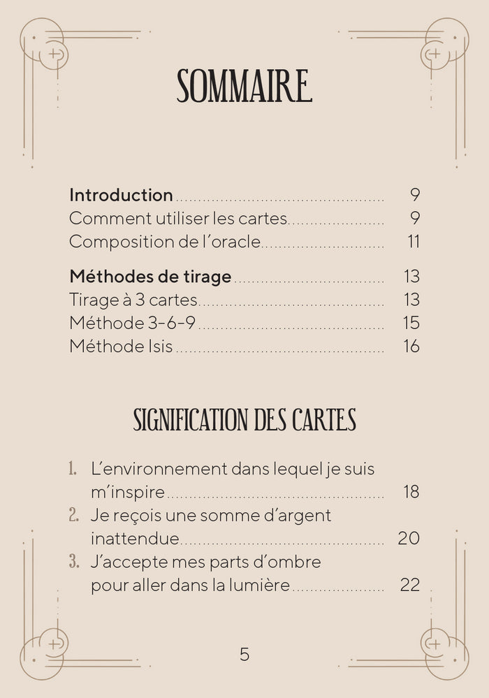 L'Oracle de la manifestation alignée