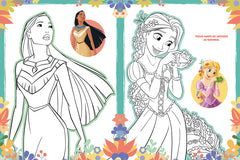 Disney Princesses - Happy colo (Vaiana et Belle)