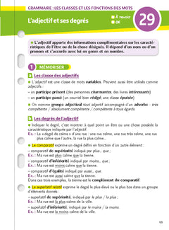 Mon Année Brevet Les fiches Français 3e