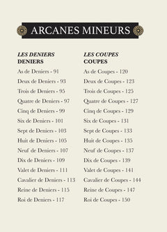Le tarot médiéval