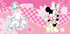 Disney Minnie - Je colorie avec des contours colorés