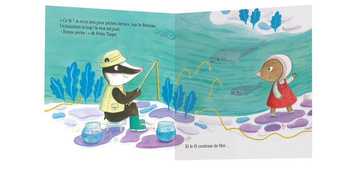 Petite taupe et le drôle de fil