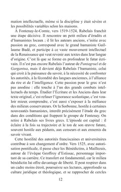 Fiche de lecture Gargantua de François Rabelais (analyse littéraire de référence et résumé complet)