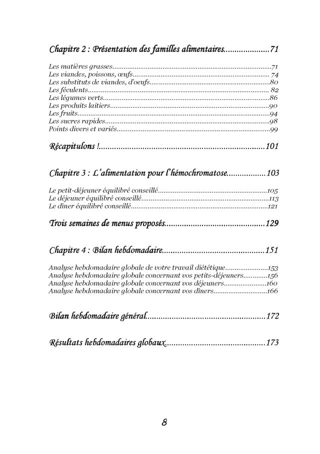 Quelle alimentation pour l'hémochromatose ?