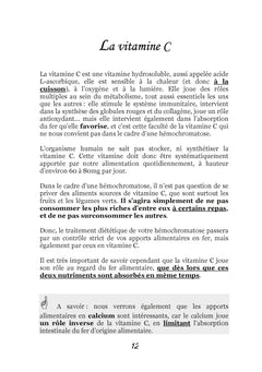 Quelle alimentation pour l'hémochromatose ?