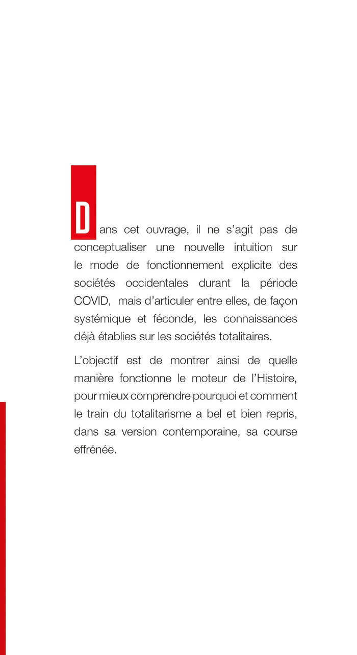 Le totalitarisme en marche - De la perversion de la loi à l'homo sacer