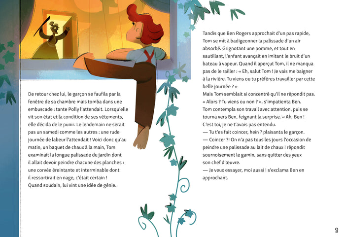 Tom Sawyer - D'après le roman de Mark Twain - Mes premiers petits classiques