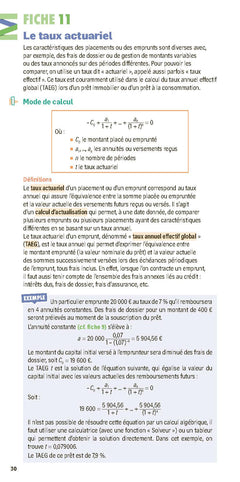 Mathématiques financières