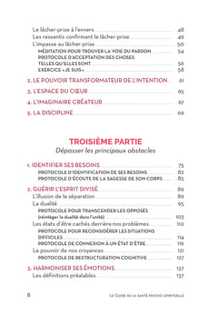 Le guide de la santé psycho-spirituelle - Exercices et protocoles pour prendre soin de vos émotions, votre esprit et votre corps