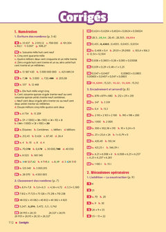 Mon cahier pour assurer en maths