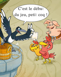 Jeu de piste à Pouleville, Niveau 1