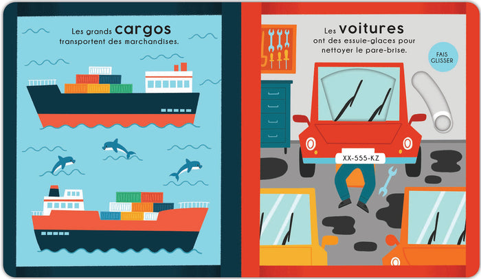 Le garage et ses véhicules