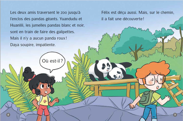 Les amis du zoo Beauval - Le mystère du panda roux