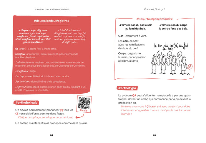 Le français pour adultes consentants