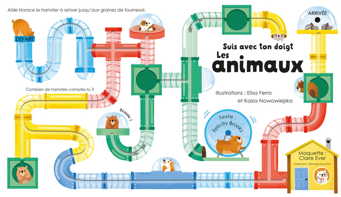 Les animaux - Suis avec ton doigt