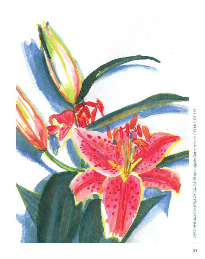 Dessiner aux crayons de couleur