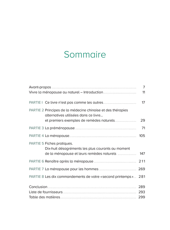 Ménopause, l'alternative naturelle - Un guide pratique pour soulager tous vos symptômes