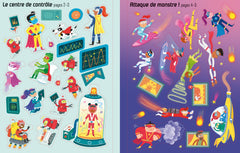 Les super-héros - Premiers autocollants