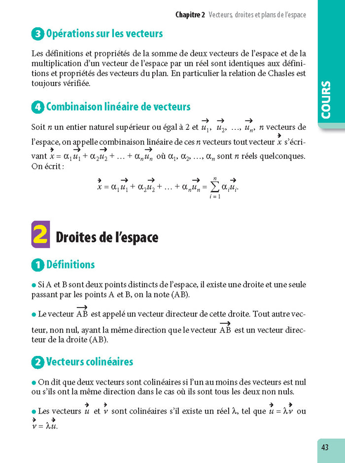 ABC BAC Excellence - Maths prépa scientifique Term