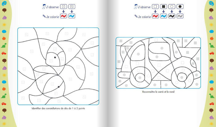 Nombres magiques PS - Coloriages malins