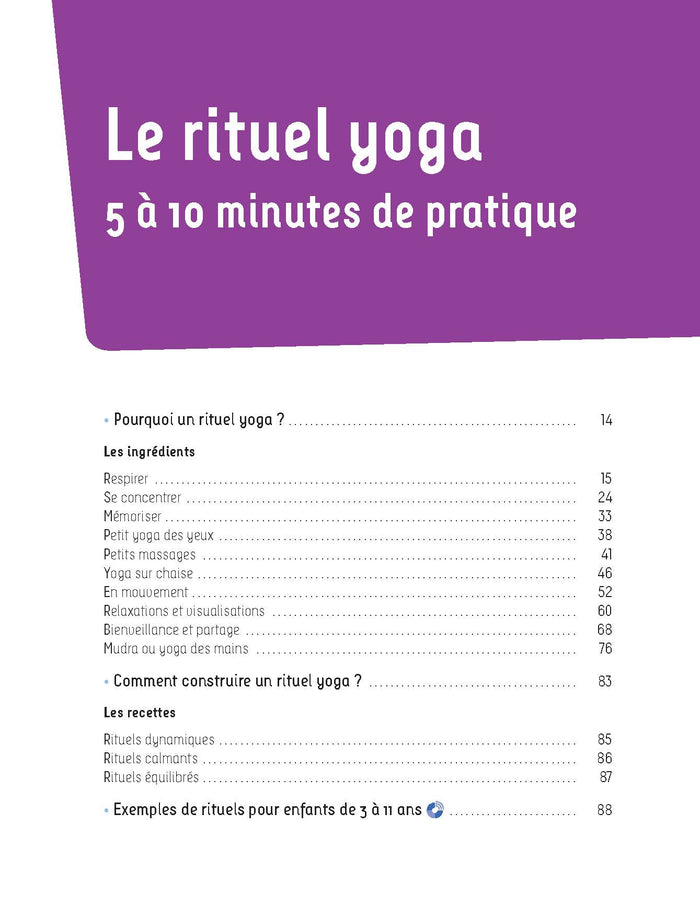 Activités de yoga en classe maternelle et élémentaire + ressources numériques