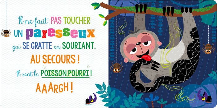 Il ne faut pas toucher une moufette qui pète