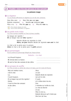 Fluence + fluidité CE1-CE2 + ressources numériques