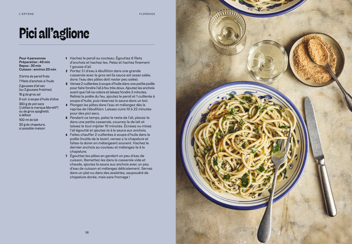 Julie cuisine l'Italie