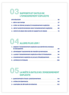 Enseigner au quotidien - Mettre en oeuvre l'enseignement explicite