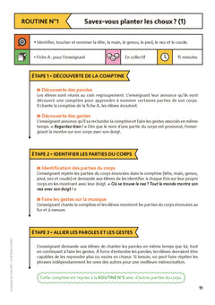 Enseigner le corps en maternelle MS-GS - + ressources numériques
