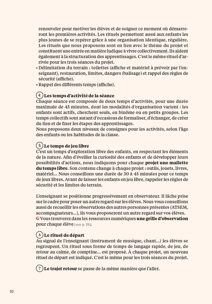 Faire classe dehors Maternelle - 15 p'tits défis et 10 projets