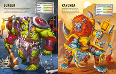 Construis tes monstres et animaux mythiques avec des autocollants