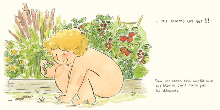 Clovis est toujours tout nu