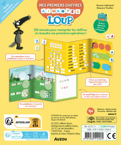 Mes premiers chiffres aimantés Loup